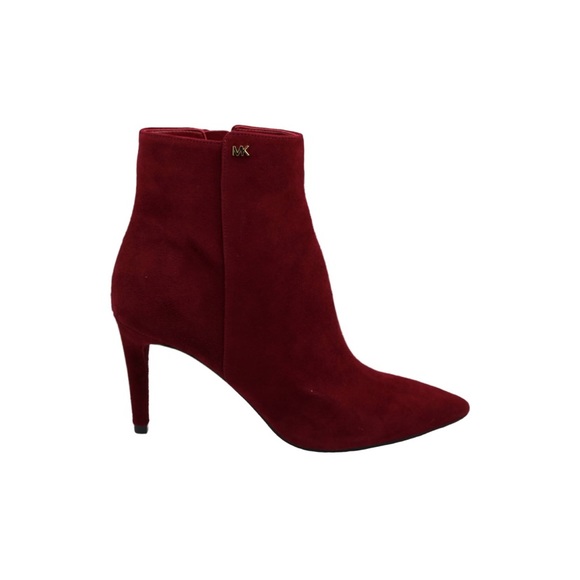 Michael Kor Maroon suede ankle booties - Picture 5 of 6